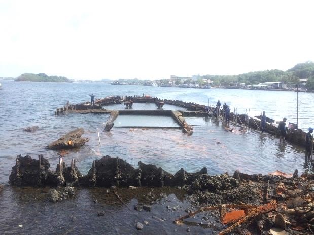 SS SAGAING SALVAGE OPERATION
