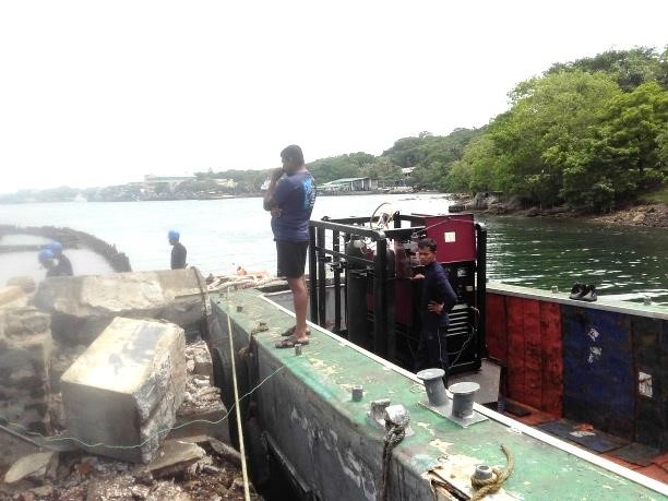 SS SAGAING SALVAGE OPERATION