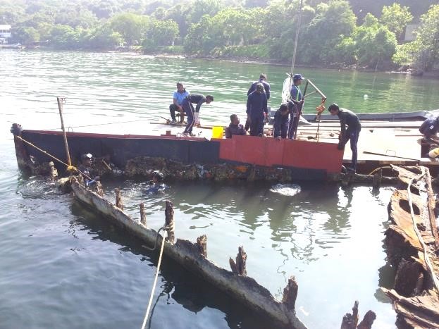 SS SAGAING SALVAGE OPERATION